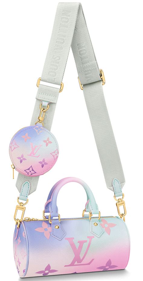 louis vuitton pastel pochette|louis vuitton sunrise bag.